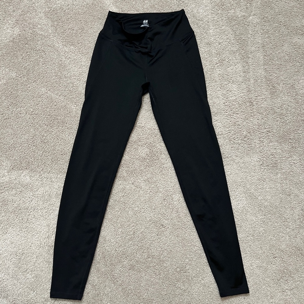 H&M Black Sport Leggings